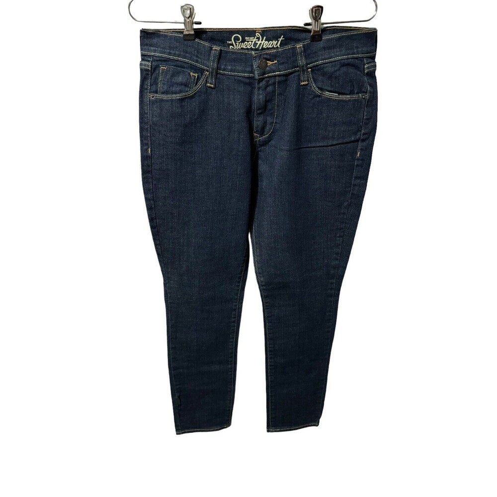 Old Navy The Sweetheart Skinny Jeans Women's Size 6 Short Blue Mid Rise 5-Pocket